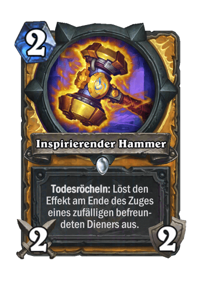 Inspirierender Hammer