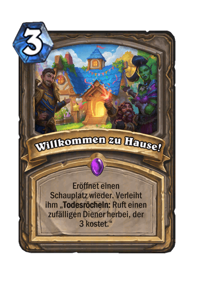 Willkommen zu Hause!