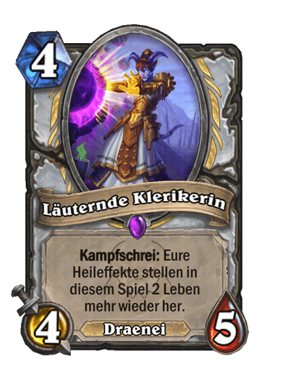 Läuternde Klerikerin