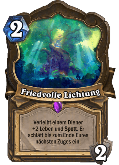 Friedvolle Lichtung