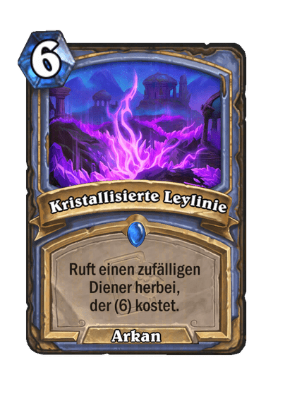 Kristallisierte Leylinie