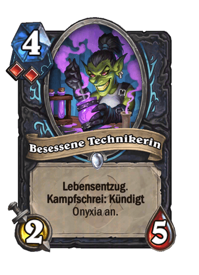 Besessene Technikerin