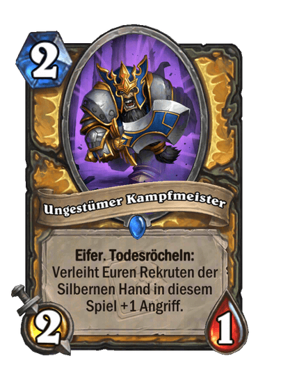Ungestümer Kampfmeister