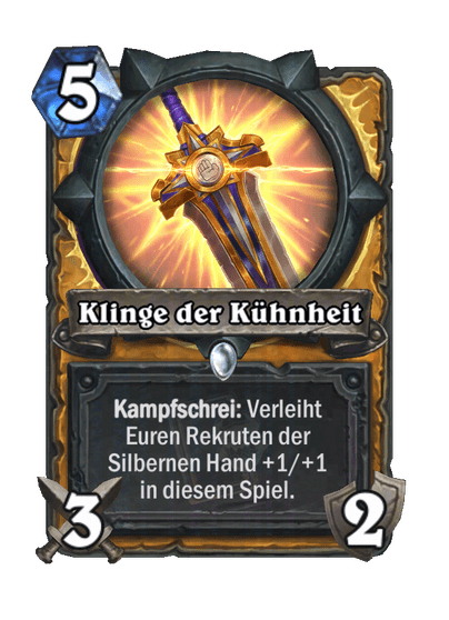 Klinge der Kühnheit