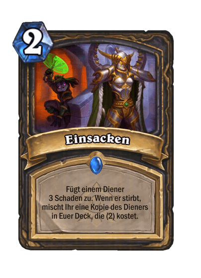Einsacken