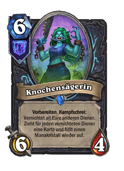 Knochensägerin