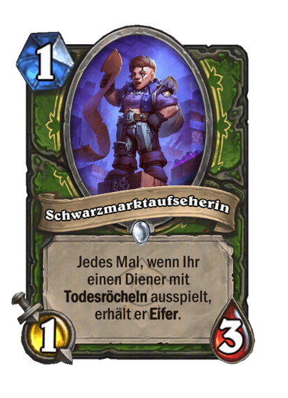 Schwarzmarktaufseherin