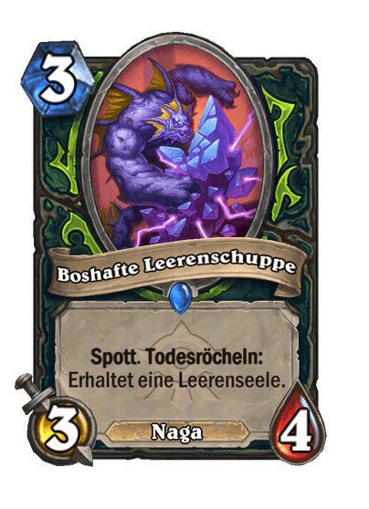 Boshafte Leerenschuppe