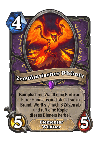 Zerstörerischer Phönix