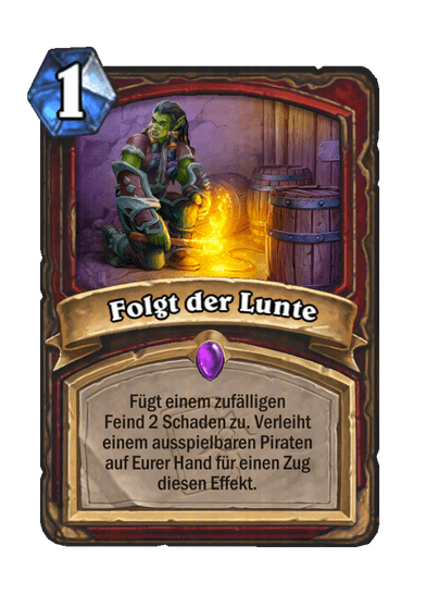 Folgt der Lunte