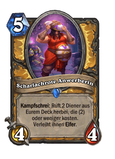 Scharlachrote Anwerberin