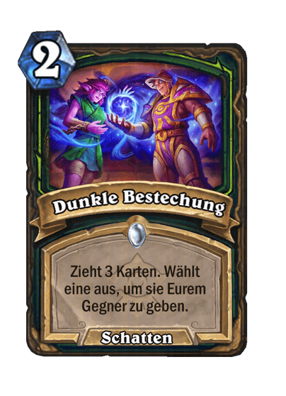 Dunkle Bestechung