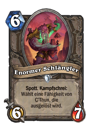 Enormer Schlängler