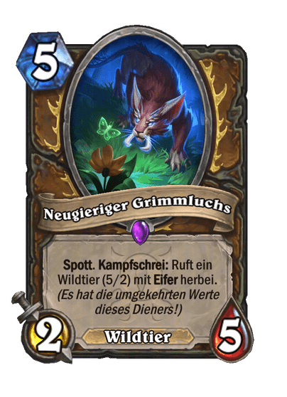 Neugieriger Grimmluchs