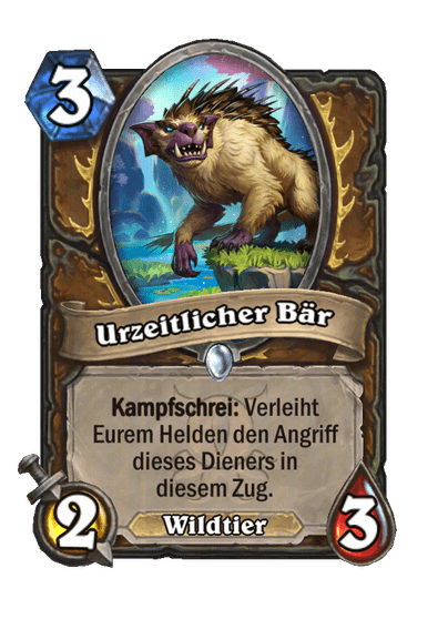 Urzeitlicher Bär
