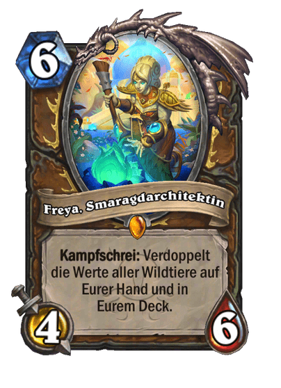 Freya, Smaragdarchitektin