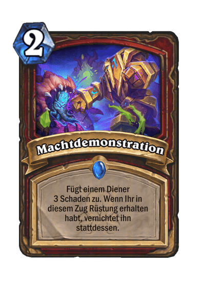 Machtdemonstration