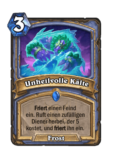 Unheilvolle Kälte