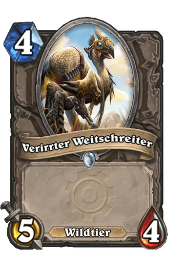 Verirrter Weitschreiter
