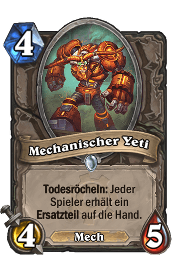 Mechanischer Yeti