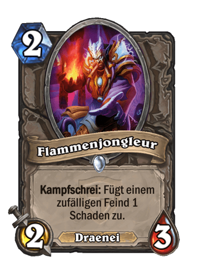 Flammenjongleur