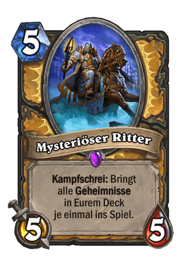 Mysteriöser Ritter