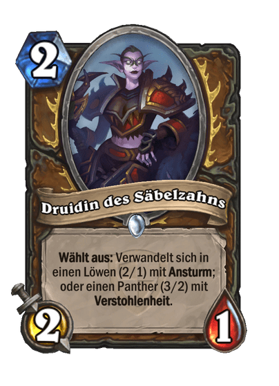 Druidin des Säbelzahns