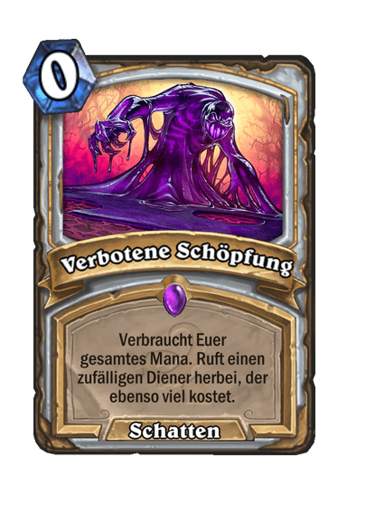 Verbotene Schöpfung