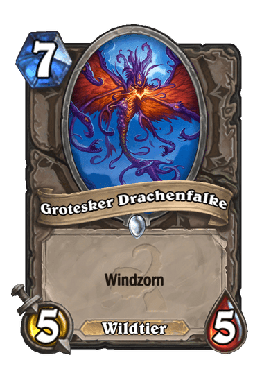 Grotesker Drachenfalke