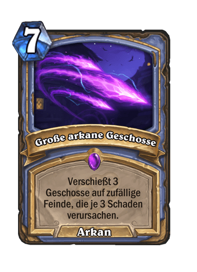 Große arkane Geschosse