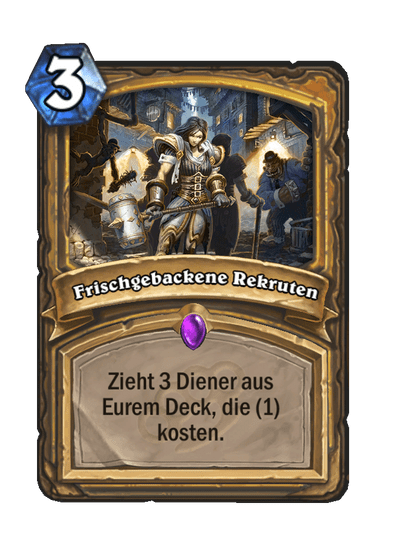 Frischgebackene Rekruten
