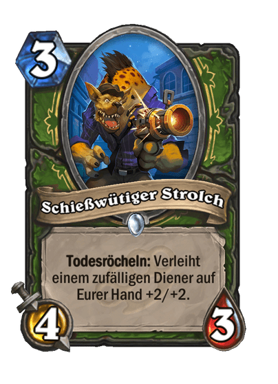 Schießwütiger Strolch