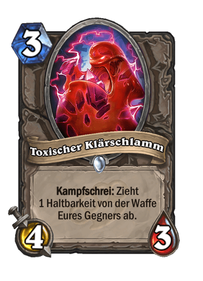 Toxischer Klärschlamm