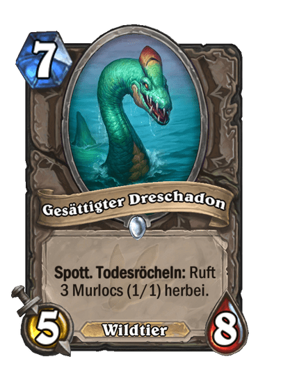 Gesättigter Dreschadon