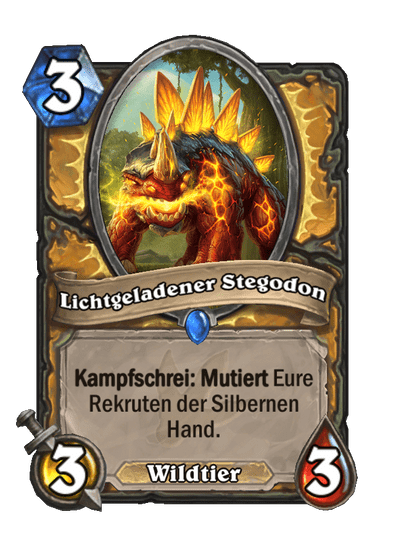 Lichtgeladener Stegodon