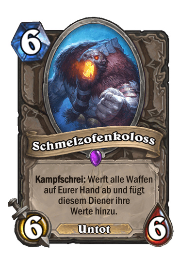 Schmelzofenkoloss