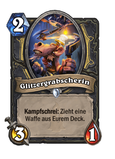 Glitzergrabscherin