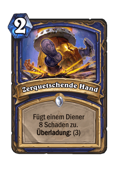 Zerquetschende Hand