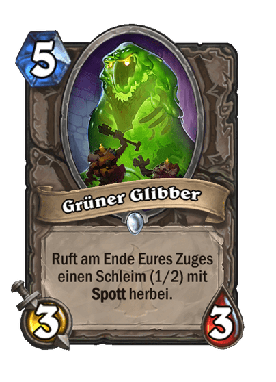 Grüner Glibber