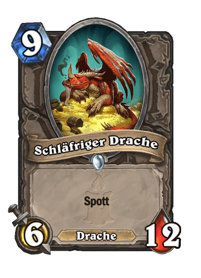 Schläfriger Drache