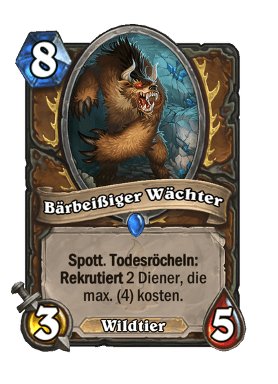 Bärbeißiger Wächter
