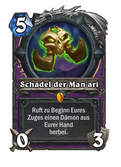 Schädel der Man’ari