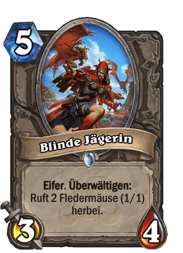 Blinde Jägerin