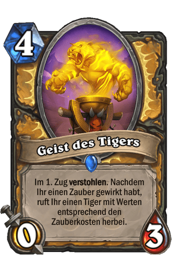 Geist des Tigers