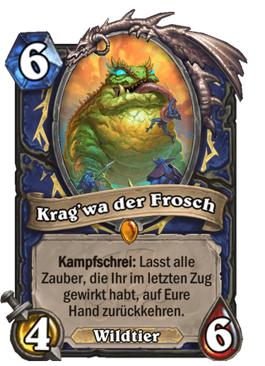 Krag’wa der Frosch