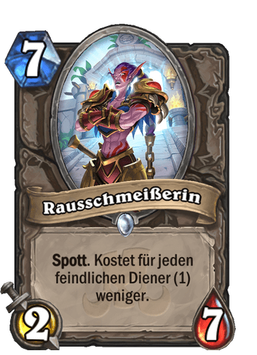 Rausschmeißerin