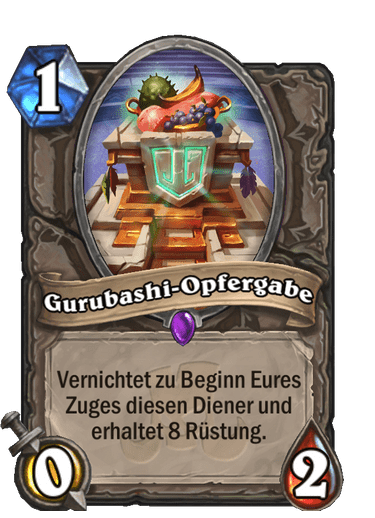 Gurubashi-Opfergabe