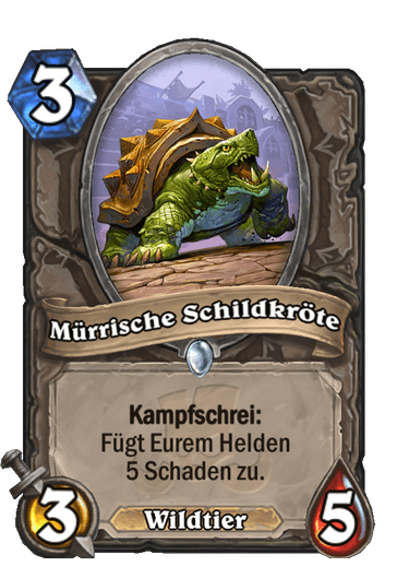 Mürrische Schildkröte