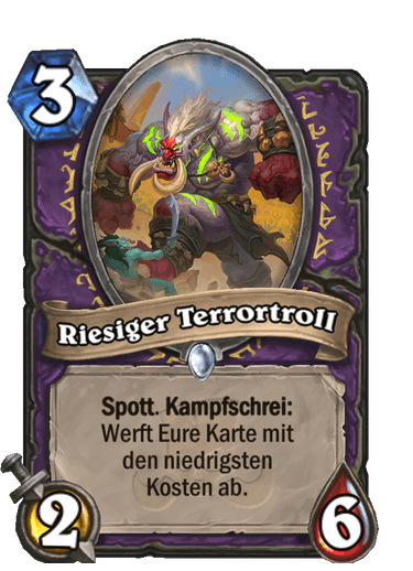 Riesiger Terrortroll