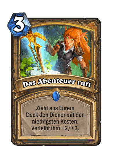 Das Abenteuer ruft